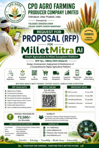 CPD Agro FPC Invites Technology Partners for MilletMitra AI Platform Development
